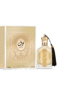 Nouf Perfume EDP 3.4Fl Oz with 8ml L'Fumes Roll-On Layering Perfume Oil UNISEX - EDP and Oil Combo