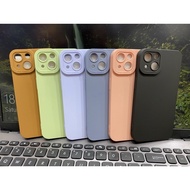 iphone 13 6.1/13 Pro 6.1/13 Pro Max Soft Case Macaroon Pro Camera Color Case Tpu Warna