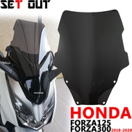 For HONDA FORZA300 18-20 FORZA125 2018-2020 forza 125 300 Motorcycle Accessories WindScreen Deflecto