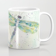 Mug Kopi Capung Musim Panas Summer Dragonfly Coffee Mug
