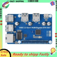 Network Port Hub HUB Splitter USB3.2 HUB Splitter Driver Free Network Port Hub