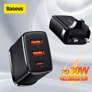 Baseus 30W Fast Charger PD3.0 QC3.0 USB Type C Quick Charger For iPhone 14 Pro Max 13 Laptop Samsung