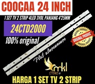 BACKLIGHT TV LCD LED COOCAA 24 INCH 24CTD2000 BACKLIGHT TV COOCAA