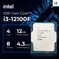 Intel Core i3 12th Generation 12100F 4 Cores 8 Threads L3 12MB Intel 7 10nm Process 4.3Ghz 60W 128G LGA 1700 New CPU