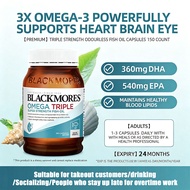 Blackmores Odoirless Fish oil 1000mg Omega 3 400 Caps (Expiry Date2028)