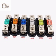 Car Audio Fuse Power Fuse Holder 30-150A Stereo Audio Single Way AGU Fuse Holder