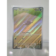 2023 Paldean Wooper Card (Full Art Holo)