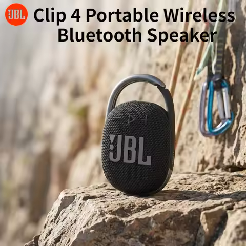 JBL Clip 4 Portable Wireless Bluetooth Speaker IP67 Waterproof Dustproof 10H Playtime Carabiner for 