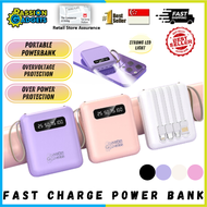 100%BRAN NEW Fast Charging Power Bank Cable Powerbank 20000 Mah 4 in 1(Ready stock)