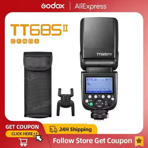 Godox TT685II TT685IIC TT685IIN TT685IIS TT685IIF TT685O TTL HSS Camera Flash Speedlite for Canon Ni