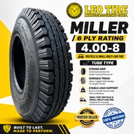 LEO MILLER Truck tire 6PLY BAJAJ TUKTUK gulong Thickened high quality 400-8