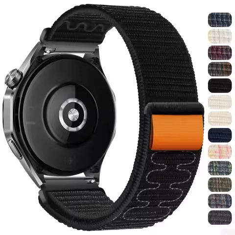 22mm Nylon Watch Strap for Huawei Watch GT 4 GT4 46mm Band Bracelet for Huawei Watch 4 Pro GT3 GT2 G