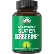 Dihydroberberine Super Berberine Supplement - GlucoVantage® 200mg Now 5X More Effective Than Regular