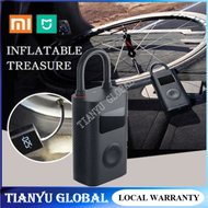 【SG READY STOCK】Xiaomi MIJIA Electric Portable Air Pump Tyre Inflator Air Compressor Smart Digital Tire Pressure Detection for Car, Motorcycle, Scooter, Bike, Presta
