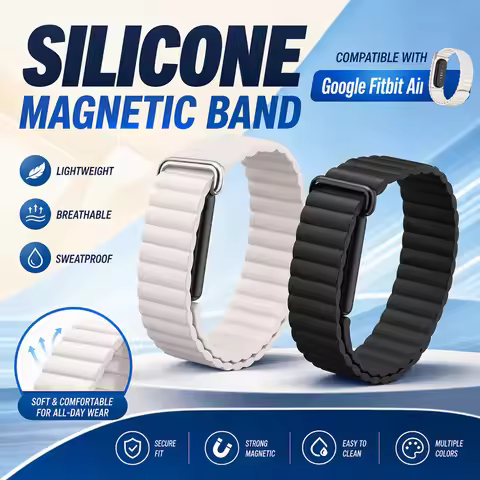 New One-piece Silicone Watch Strap for Google Fitbit Air All Day Breathable Comfort Replacement Wris