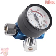 VIOLETLILAC Air Pressure Regulator​, ​Pressure Gauge​ ​1/4 Inch​ Spray Paint Tool Regulator​, ​G1/4 