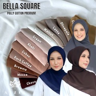 Bella Square Premium Hijab 60 Colors Bella Square Hijab/ Square Hijab AYZEL HIJAB