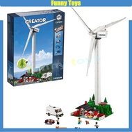 4999/10268 Vestas Wind Turbine building blocks assembled ornaments children's educational toys gifts