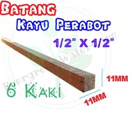Kayu 1/2'' x 1/2'' / Kayu Lidi / Kayu Sarang Burung / Perabot / Wood 11mm x 11mm