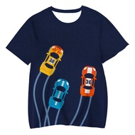 Cartoon Toys Car T Shirt 4 5 6 7 8 9 10 11 12 13 14 Years Baby Boys Girls T-shirt Kids Tshirt Childr