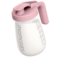 Momcozy Breast Milk Pitcher Resistant to Heat and Cold Abrupt Temp Swings No Leak Glass Breast Milk
