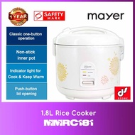 Mayer 1.8L RICE COOKER MMRC181