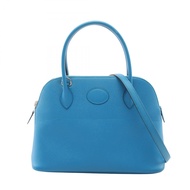 【二手】愛馬仕 HERMES 手提包 Bolide 27 藍色 Zanzibar 2WAY 藍色 Zanzibar 其他 Bolide 27 藍色 Zanzibar 女士二手 B