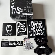 Mainan mewah bertema kucing TWS tws mini 5 kucing eksklusif bertema kucing hitam CAT NO TRAGEDY patu