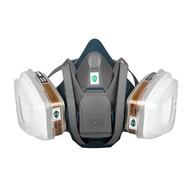 Head-Mounted Type 6502 Protective 3M Button Type 6502QL Half Mask Fast Medium Half-Faced Anti-dust M