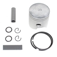 New 6E7-11631-00-97 Piston Kit Std With Piston Ring For Yamaha Outboard 2-Stroke 15Hp 682-11610-01 9