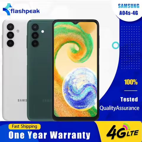 Original Samsung Galaxy A04s A047F/DS 4G Mobile Phone Dual SIM 6.5'' 4GB RAM 64GB ROM 50MP+2MP+5MP O