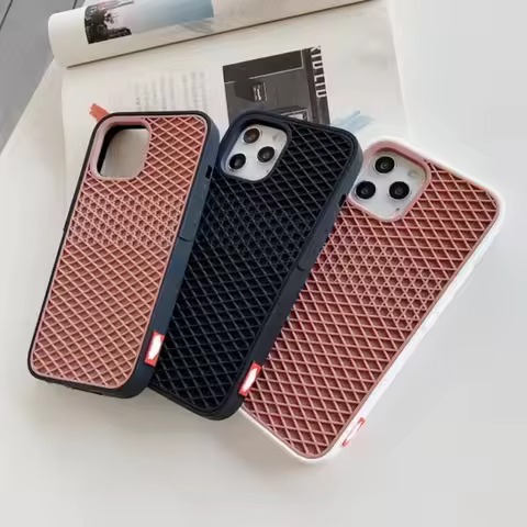 For Vans 3D Waffle Shoe Sole Phone Case For iPhone 17 16 15 14 13 12 11 Pro Max 8 Plus XS Max XR Adv