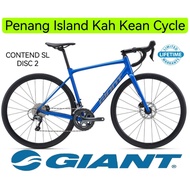 GIANT BICYCLE - ROAD BIKE CONTEND SL DISC 2 - 2022/23