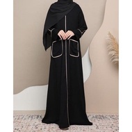 Abaya elegan dubai maxi arab Abaya Saudi Abaya dress terbaru syari Umr