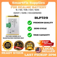 For Realme 5 / 5i / 5s / C3 / C21 C21Y / C20 / C11(2020) BLP729 Battery