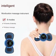 Electric Pulse Neck Massager 8 Modes 19 Gears Cervical Back Muscle Pain Relief Tool Shoulder Leg Bod