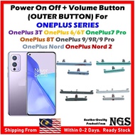 Power On Off + Volume Button Side Button Key Set Fit for OnePlus 3T 6 6T 7PRO 8T 9 9R 9PRO NORD NORD