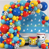 Curved Arch Decoration Package Birthday Balloon Arch Happy Birthday Set Toy Story Theme Character