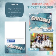 SANDALI: THE CUP OF JOE FEST Ticket Holder by NIUT