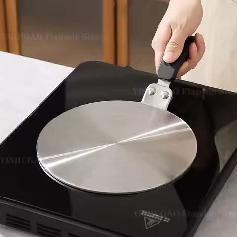 13cm/20cm Heat Diffuser Plate Stainless Steel Home kitchen Induction Adapter Plate Round Cookware Pa