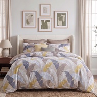 Relax Gyatt Reversible Lightweight Comforter Bedsheet Set, 100% Microfiber 5 piece Set