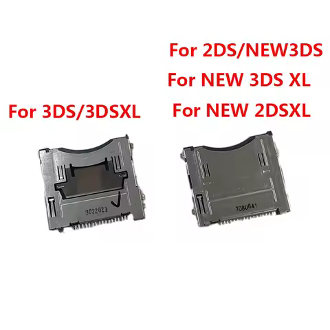1-3pc Original For 3DS 3DS XL Game Cartridge Slot Card Socket Reader For Nintendo 2DS New 3DS NEW 3D