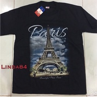 Black paris T-shirt