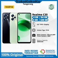 REALME C35 ram 4gb + rom 128gb ORIGINAL NO REPACK 4/128 ( bukan c53 )