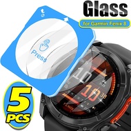 Tempered Glass for Garmin Fenix 8 43/47/51mm Solar Screen Protector Glass Easy To Install Anti-scrat