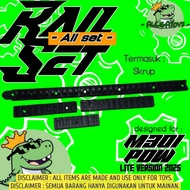 Mainan railset dcobra M301 PDW rail M301 rail pdw bison Part Mainan dcobra M301 lite 2025