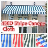 420D Striped print Oxford fabric waterproof fabric Canopy tent umbrella cloth PU Coated 50X150cm