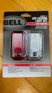 Bell 前後單車燈
