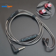 MMCX Earphone Cable Cord with Mic Volume Control for Shure SE215 SE315 SE535