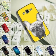 For Samsung Galaxy J1 Mini Prime 2016 Galaxy V2 J106F 4.0"  Cartoon Patterned Soft Phone Case